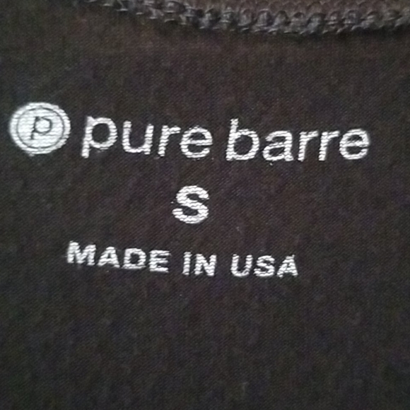 Pure Barre 250 club flowy tank black Small - Picture 3 of 3